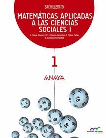 Anaya Matemáticas Aplicadas a las Ciencias Sociales 1 Bachillerato Solucionario, Examen, Libro Completo y Material Fotocopiable