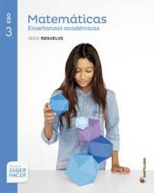 Santillana Matemáticas Orientadas a las Enseñanzas Académicas 3 ESO Material Fotocopiable, Libro Completo, Examen y Solucionario