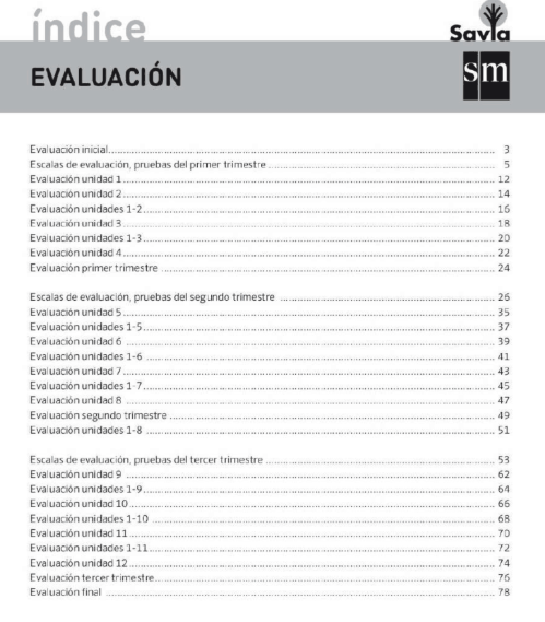 SM Savia PDF Matemáticas 6 Primaria Evaluación, Solucionario, Libro Completo, Examen y Material Fotocopiable
